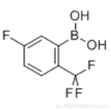 Ácido 5-fluoro-2- (trifluorometil) fenilborónico CAS 928053-97-8